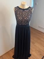 Abendkleid dunkelblau mit rosa Hessen - Eschenburg Vorschau