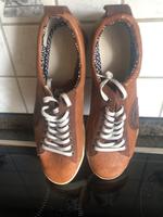 Damen Schuh Gr 41, Cognac braun Hessen - Geisenheim Vorschau