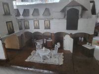 Großes Puppenhaus Bauernhof alt Miniatur Möbel vintage Niedersachsen - Bippen Vorschau