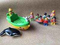 Playmobil 123 Boot m. Orca+7 Kinder, 2 Frauen,1 Möwe,Schwimmring Bochum - Bochum-Wattenscheid Vorschau