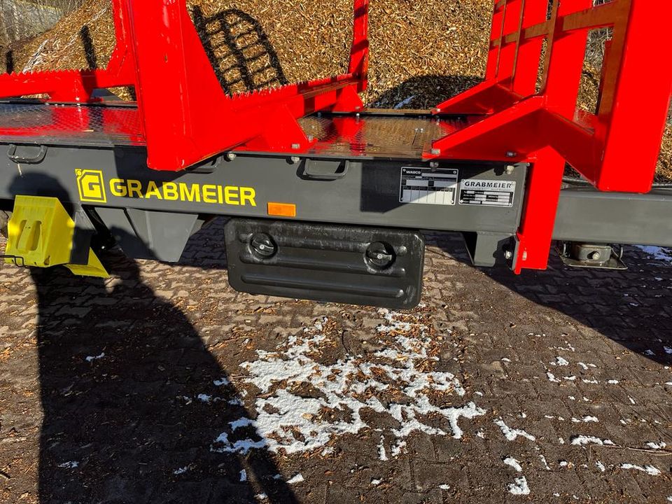 Holztransportanhänger Rückewagen Kipper Anhänger Rungenwagen in Reisbach