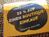 25 % auf einen Boutique-Einkauf Legoland Günzburg Gutschein Bayern - Wertingen Vorschau