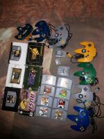 Nintendo 64 7 Controller und 11 n64 Spiele z.B. Mario & Zelda Sachsen-Anhalt - Schkopau Vorschau