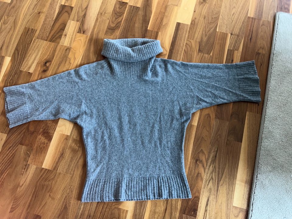 FTC cashmere Gr S, grau, Pullover Fledermausärmel, Kaschmir in Düsseldorf