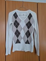 Weißer Strickpullover  mit Rautenmuster Gr. S von LOGG Berlin - Rudow Vorschau