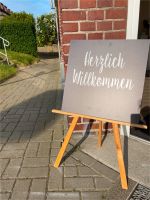 Willkommensschild zum mieten/leihen - Dekorationsverleih Rostock - Südstadt Vorschau