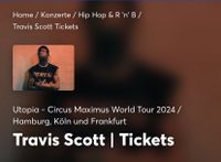 Travis scott Konzert für Frankfurt Sitzplatz am 26.07.2024 Nürnberg (Mittelfr) - Südstadt Vorschau