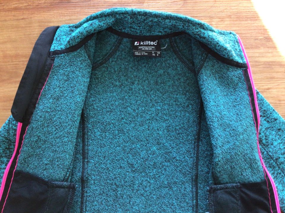 Killtec Strickfleecejacke gr. 128 in Kandern