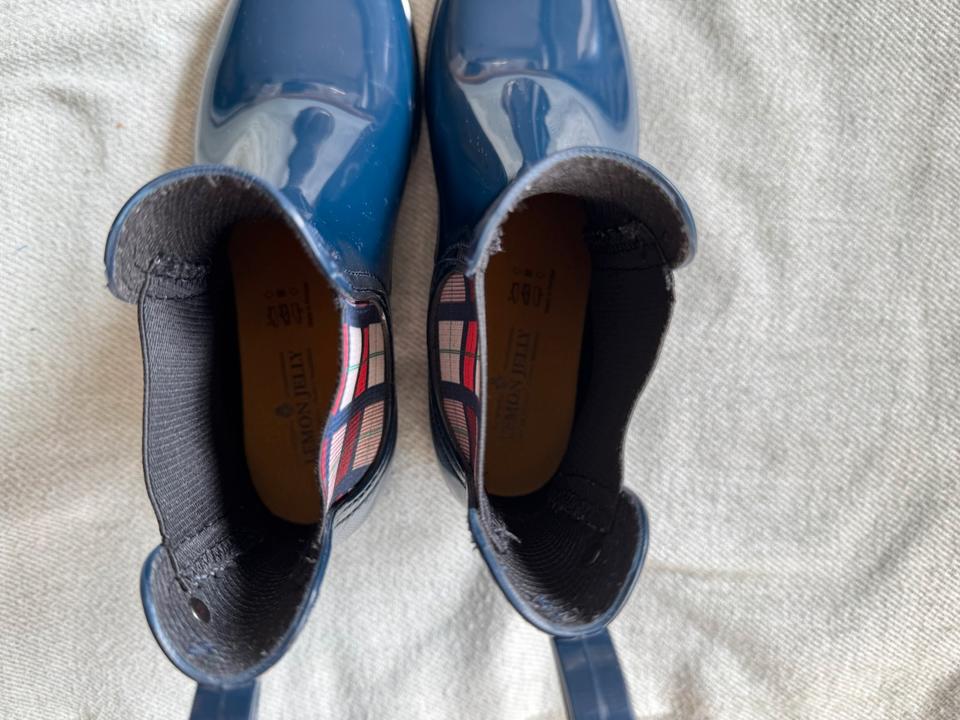 Lemon Jelly Stiefeletten / Chelsea Boots Blau *Top Zustand* in Braubach