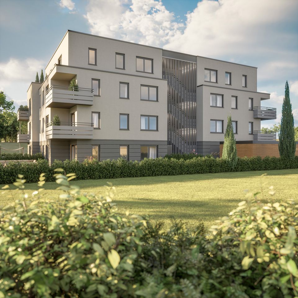 UNO - Top 1-Zimmer Apartment mit Terrasse und Gartenanteil in Ober-Mörlen