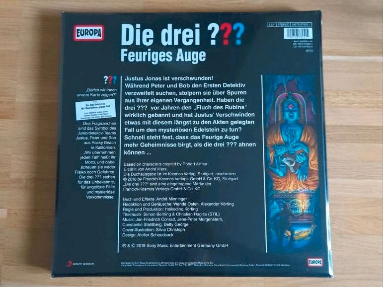 Die drei ??? Feuriges Auge LP Sammlerbox in Nürnberg (Mittelfr)