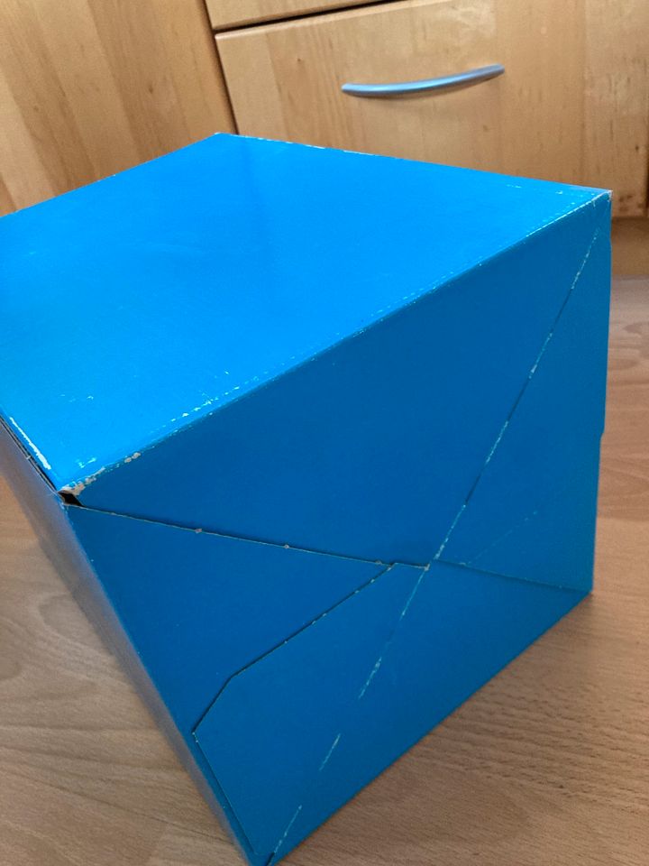 Schubladenbox Schubladen-Box Ordner Organizer Pappe blau bunt in Kusterdingen