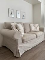 EKTORP 2er-Sofa, Kilanda hellbeige Baden-Württemberg - Mannheim Vorschau