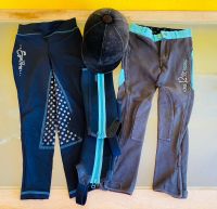 Reitpaket, 2 Leggins, Helm, 2 Chaps, Decathlon Mitte - Wedding Vorschau