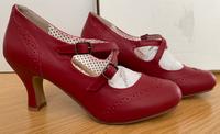 neue Kitten Heels FLAPPER-35 - Rot | Pin Up Couture by Pleaser Baden-Württemberg - Teningen Vorschau