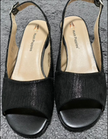 Damen Leder-Sandalen Hush Puppies Gr. 37 Freizeit festlich Wandsbek - Hamburg Marienthal Vorschau