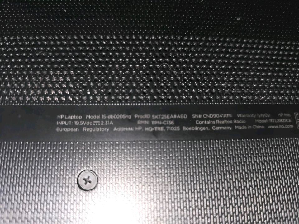 HP db0205ng Laptop 15,6" Notebook guter Zustand in Düsseldorf