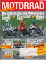 Motorrad 12/ 83, 550er Vergleich, Suzuki GSX 400, Yam XVZ 12 Münster (Westfalen) - Gievenbeck Vorschau