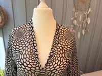 Drykorn Bluse Tunika, Gr 36, beige/schwsrz Niedersachsen - Isernhagen Vorschau