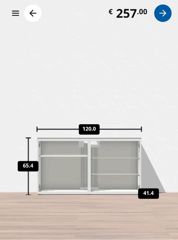 Ikea Besta / Side Board / TV-Bank / Glasvitrine / 120x40x64 in München