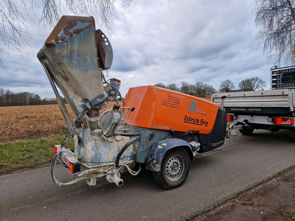 Brinkmann Estrichboy Putzmeister Estrichpumpe Estrichmaschine in Ostercappeln