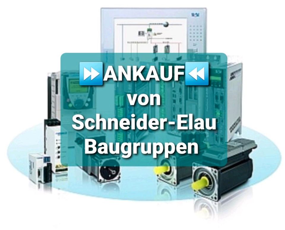 ♻️ ANKAUF ELECTRIC SCHNEIDER ELAU SERVOMOTOR FREQUENZUMRICHTER in Gera