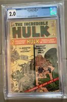 Incredible Hulk #4 CGC 2.0 Rheinland-Pfalz - Kindsbach Vorschau