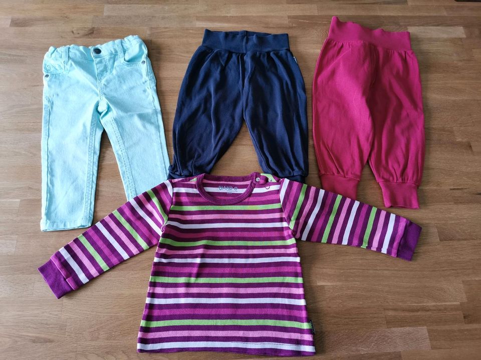 Jako-o Kleiderpaket Mädchen Größe 80/86 Hosen Pullover in Kaltenwestheim