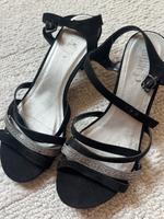 City line Damen Sandalen in Größe 40 schwarz Absatz 5,5 cm Rheinland-Pfalz - Germersheim Vorschau