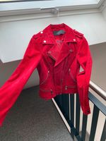 Rote Wildlederjacke/Stoffjacke (Kunstleder) Vero Moda Größe S Fra Baden-Württemberg - Schorndorf Vorschau