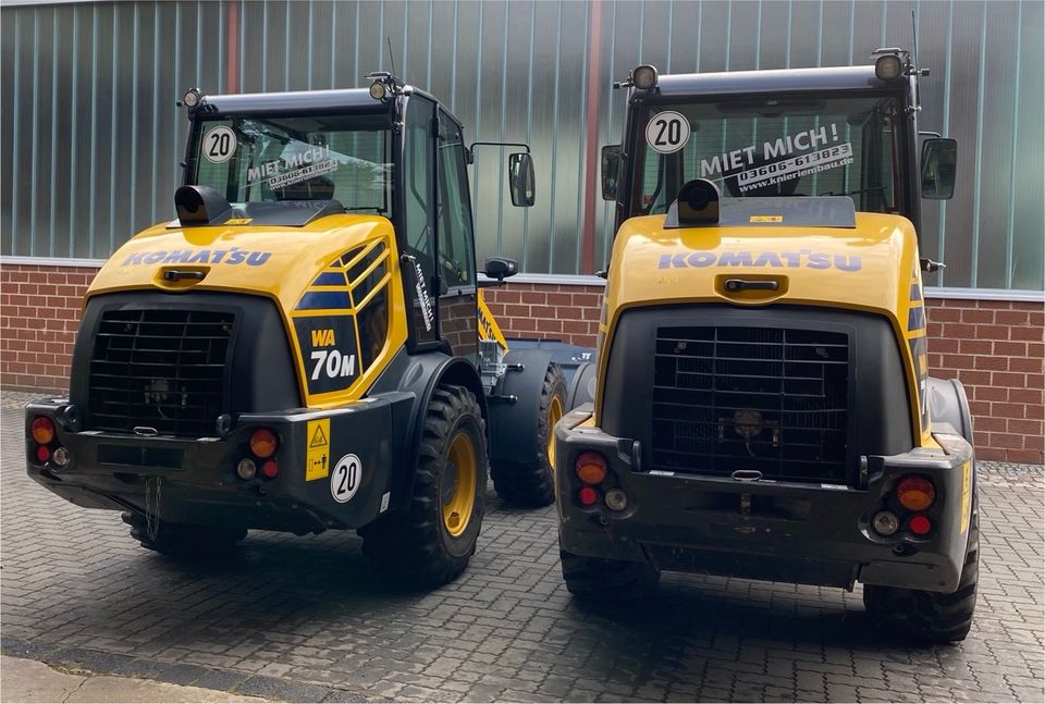 Komatsu Wa 70 Atlas Liebherr Radlader Minibagger mieten in Heilbad Heiligenstadt