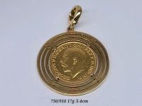 asschmuck Goldanhänger Goldmünze 750 / 916 Bonn - Beuel Vorschau