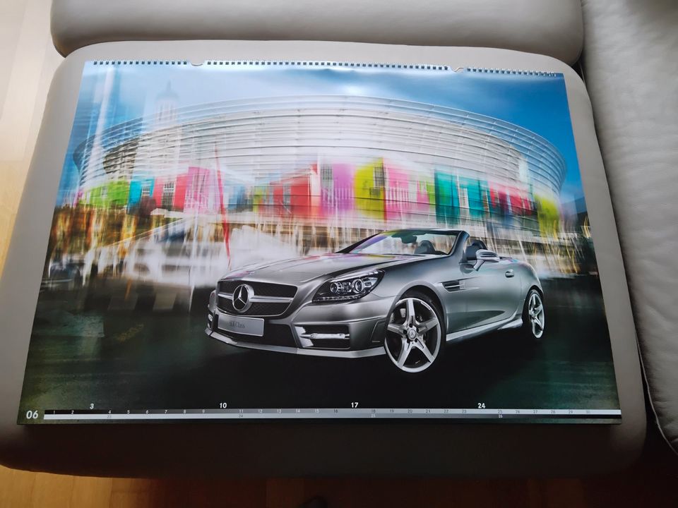 XXL Mercedes-Benz Kalender Passenger Cars 2012 Visionary Cities in Markkleeberg