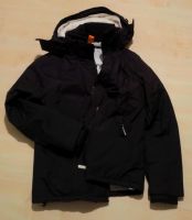 schwarze Winterjacke von Superdry Sachsen - Chemnitz Vorschau