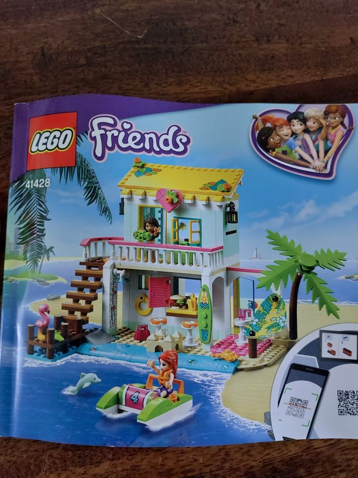 Lego Friends 41428 Strandhaus mit Tretboot und Schiff in Erkelenz