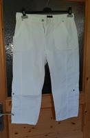 Damen Capri Hose knielang Größe 40 weiß by Tchibo Bayern - Untermerzbach Vorschau