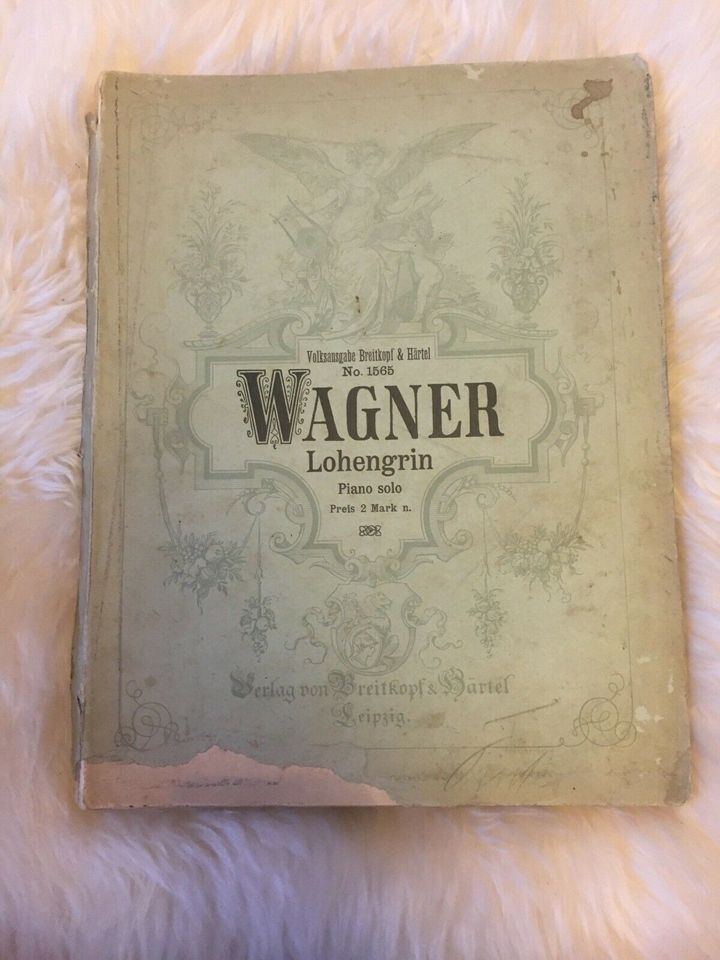 Wagner Lohengrin Piano Solo Volksausgabe Breitkopf Härtel in Pocking