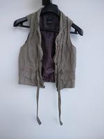 Taifun Damen Gilet Khaki gr.40 L Oberteil ärmelloses Baumwolle Bayern - Grafenau Vorschau