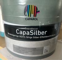 2,5 l Caparol Capadecor Silber Neu und unbenutzt Baden-Württemberg - Gechingen Vorschau