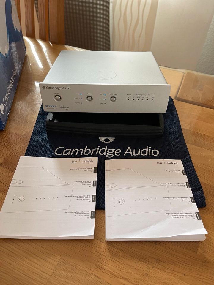 Cambridge Audio DacMagic S Top Zustand mit Zubehör D/A Wandler in Hüllhorst