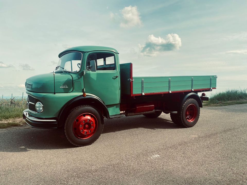 Mercedes-Benz LKW L710 Rundhauber Oldtimer in Herxheim bei Landau/Pfalz