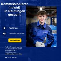 Kommissionierer (m/w/d) in Reutlingen gesucht Baden-Württemberg - Reutlingen Vorschau