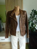 Lederjacke braun, s. Oliver, Echtleder, Gr. 36/38, S/M Bikerstyle Bayern - Welden Vorschau
