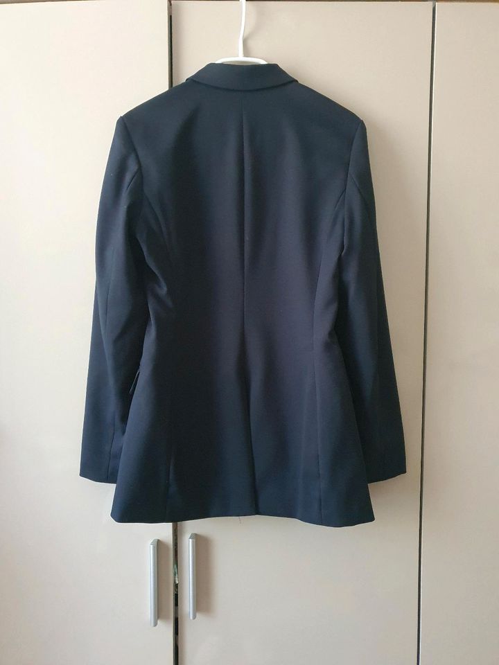 H&M Blazer/Jackett, NEU, Gr. 34/36, marineblau/gold in Berlin