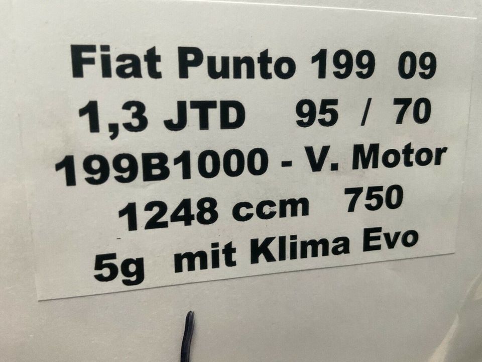Fiat Punto Evo 199 Tür Links  Bj: 2009  Lack : 750 Abarth in Harrislee