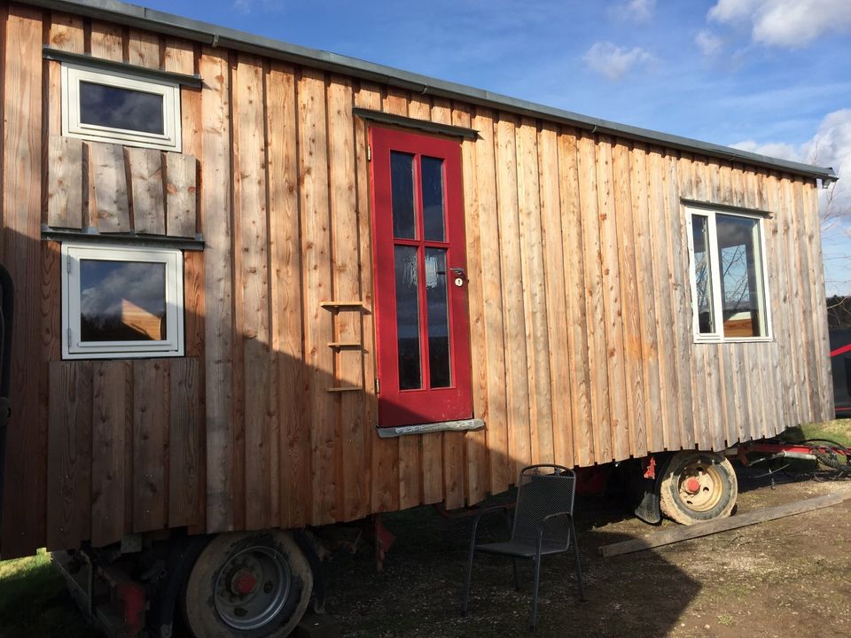 Bauwagen * Tiny House  8,5 m - ökologisch gebaut - Wohnmobil in Freiburg im Breisgau