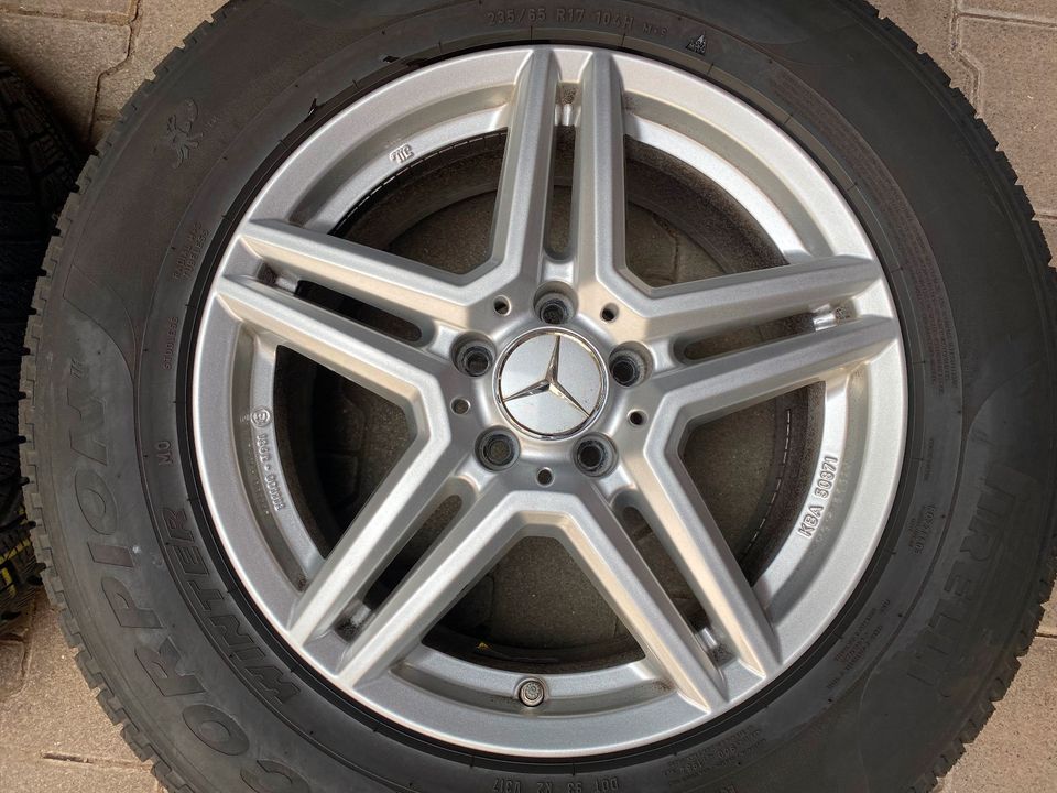 17 Zoll Mercedes GLC E Audi Q5 A4 A7 A8 7,5Jx17 ET36 5x112 235/65 in Klein-Winternheim