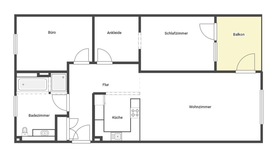 Energieeffizient & neuwertig: 3-ZW mit EBK, Balkon & Carport in zentraler Wohnlage von Fürth-Dambach in Fürth