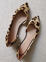 Zign Leo Ballerinas Leopardenprint Fell Schuhe Flats braun Bayern - Bamberg Vorschau