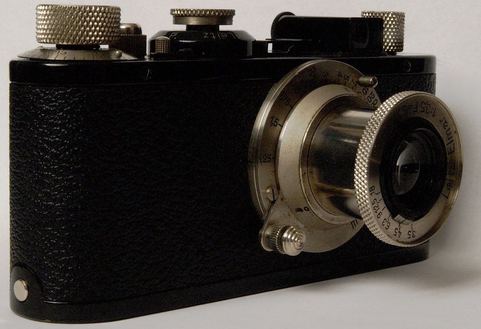 LEICA STANDARD 1934 NR 123078 OP ELMAR 50/3,5 in Hamburg